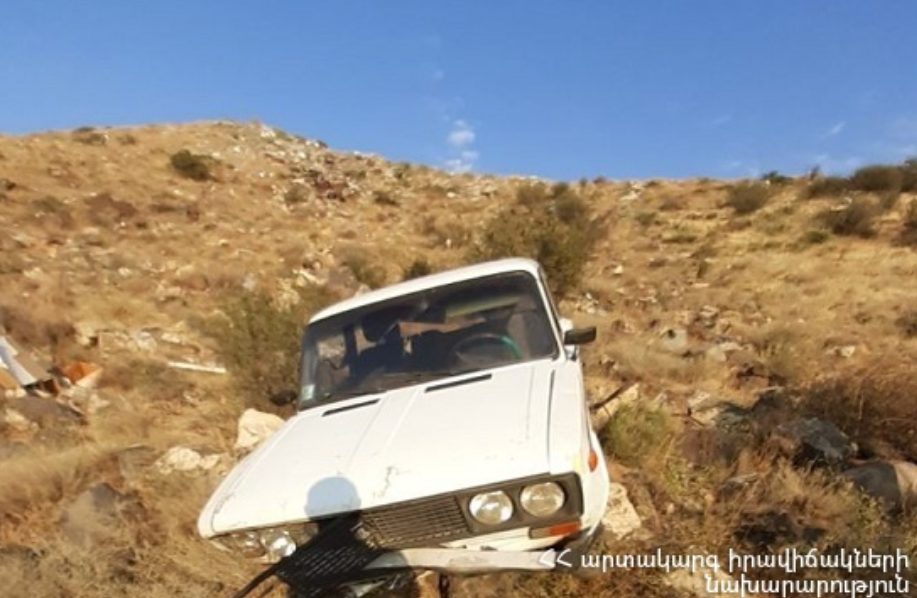 Քանաքեռավան գյուղի մոտակայքում ավտոմեքենան ընկել է ձորը. տուժածի վիճակը ծանր է