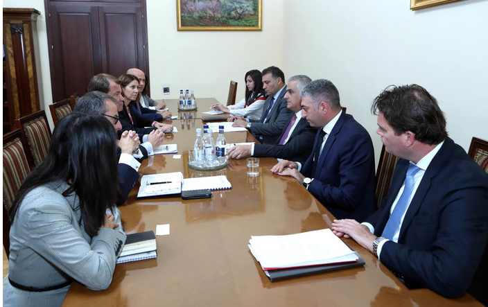 Մհեր Գրիգորյանն ընդունել է ՎԶԵԲ պատվիրակությանը