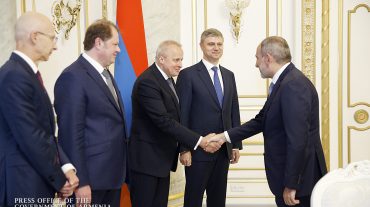 Վարչապետն ընդունել է «Ռուսական երկաթուղիներ» ԲԲԸ գլխավոր տնօրենին