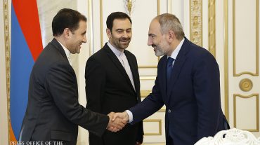 Վարչապետն ընդունել է Հայաստանում Իրանի դեսպանին