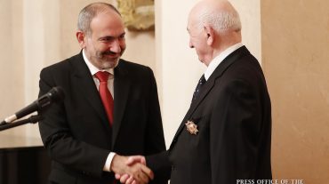 Դուք Ձեր աշխատանքով մեզ տվել եք հպարտություն. Փաշինյանը՝ Նիկիտա Սիմոնյանին