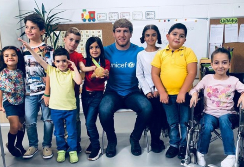 Արթուր Ալեքսանյանը՝ Unicef-ի բարի կամքի դեսպան