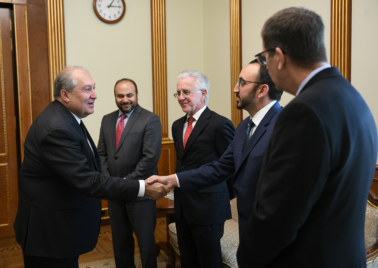 Արմեն Սարգսյանը հանդիպել է Կալիֆոռնիայի նահանգային ասամբլեայի անդամ Ադրին Նազարյանի և Լոս Անջելեսի քաղաքային խորհրդի անդամ Փոլ Քրիքորյանի հետ