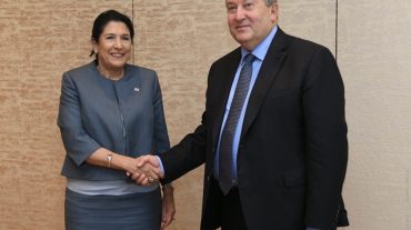 Մենք լավ հարևաններ ենք․ Տոկիոյում Արմեն Սարգսյանը՝ Վրաստանի նախագահին