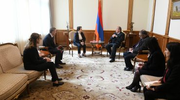 Նախագահն ընդունել է «ՓրայսուոթերհաուսԿուպերս» ընկերության պատվիրակությանը