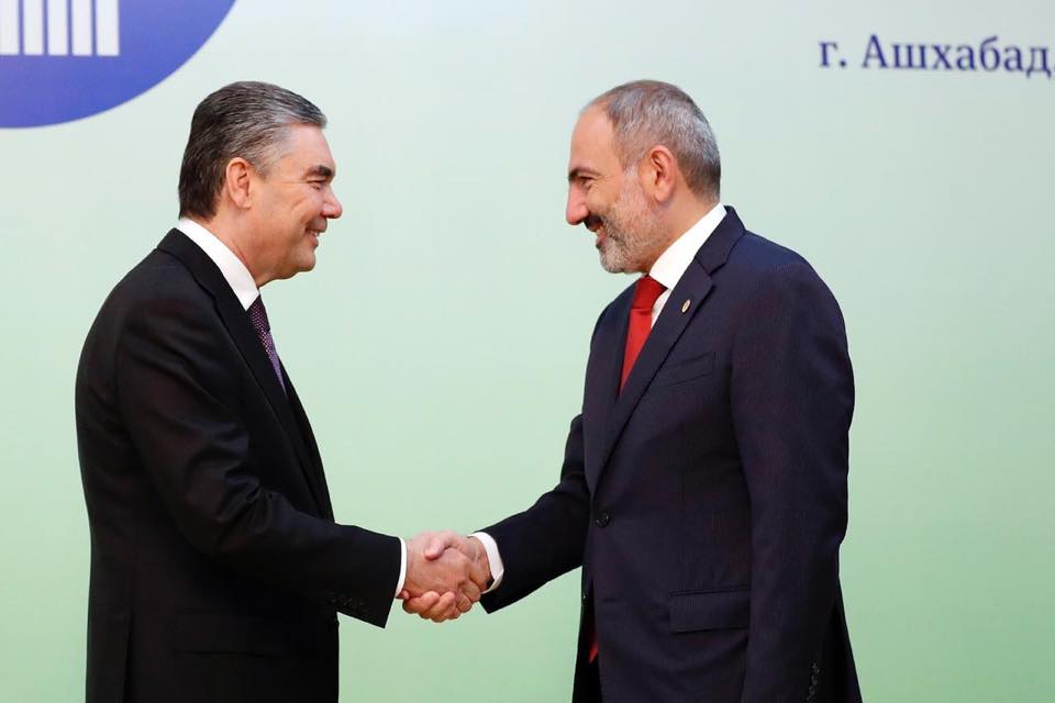 Բերդիմուհամեդովի հետ քննարկեցինք երկկողմ և բազմակողմ օրակարգի բազմաթիվ հարցեր․ Փաշինյան