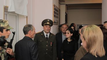 Բացվել է գյումրեցի տանկիստ Տիգրան Աբգարյանի անվան լսարան
