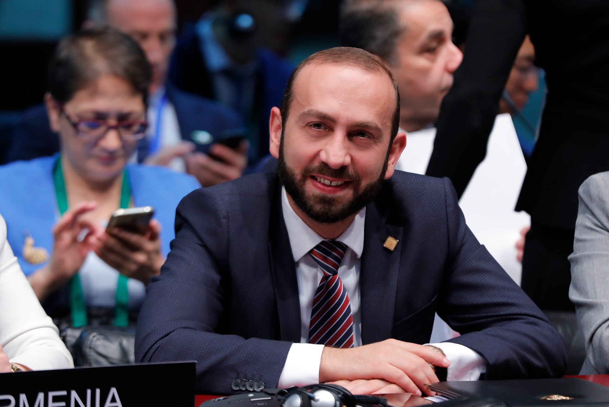 Ելույթս ընդհատվեց ծափերով, տարբեր երկրների ներկայացուցիչներ շնորհակալություն էին հայտնում. Արարատ Միրզոյան