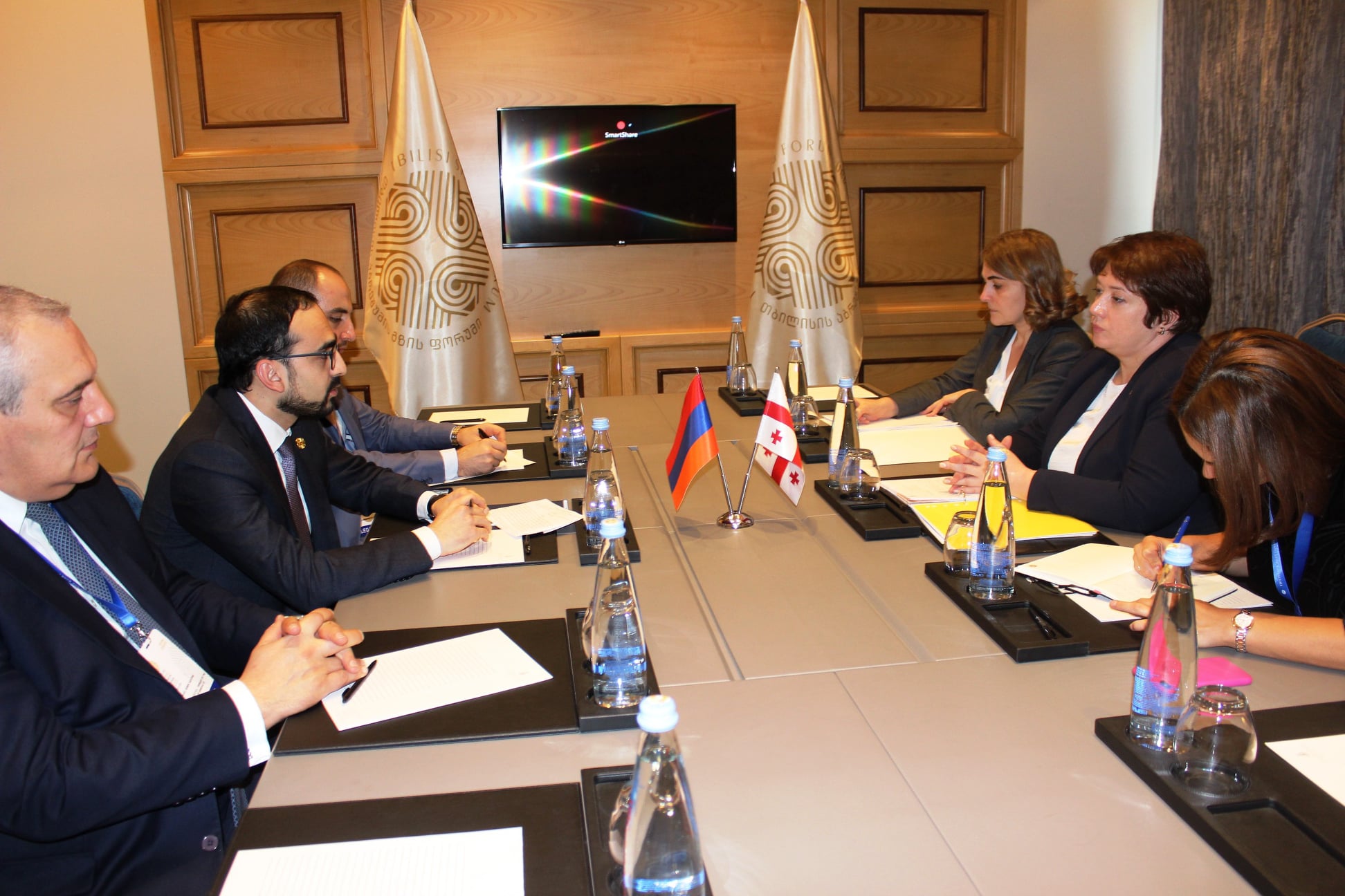 Տիգրան Ավինյանը Վրաստանի փոխվարչապետի հետ քննարկել է կապի ենթակառուցվածքների ոլորտում համագործակցության հարցեր