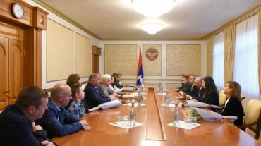 Բակո Սահակյանը հանդիպել է Բելգիայի, Կիպրոսի և Չեխիայի պատվիրակությունների անդամների հետ