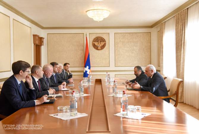 Բակո Սահակյանն ընդունել է ԵԱՀԿ Մինսկի խմբի համանախագահներին