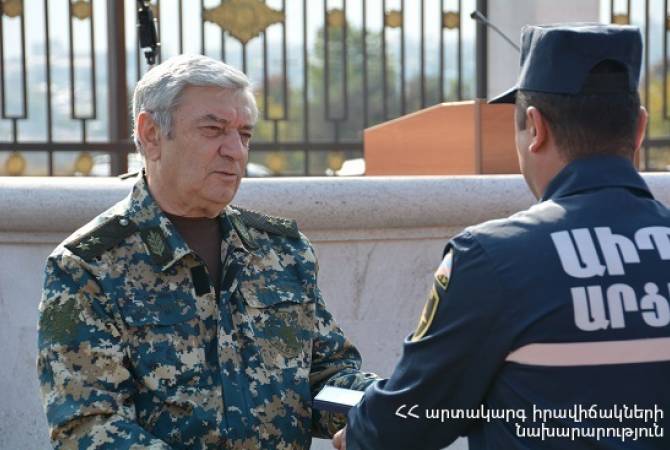 Ֆելիքս Ցոլակյանը մասնակցել է Արցախի արտակարգ իրավիճակների պետական ծառայության համակարգի աշխատակցի օրվան նվիրված միջոցառմանը