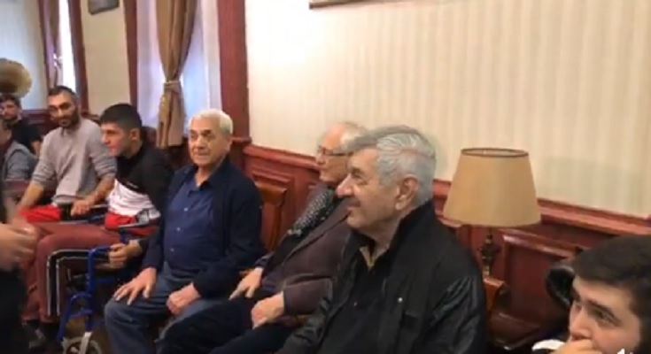 Տիգրան Մանսուրյանը, Ջիվան Գասպարյանը` «Հայրենիքի պաշտպանի վերականգնողական կենտրոնում»
