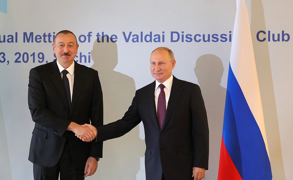 Պուտինը հանդիպել է Ալիևի հետ
