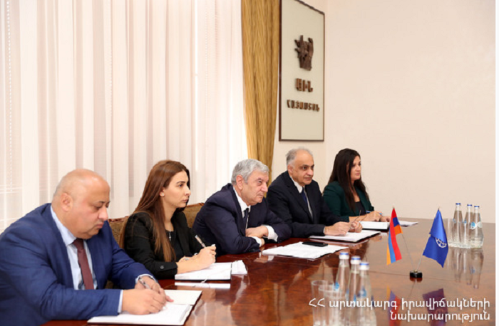 Ֆելիքս Ցոլակյանը հանդիպել է Համաշխարհային բանկի ներկայացուցիչների հետ
