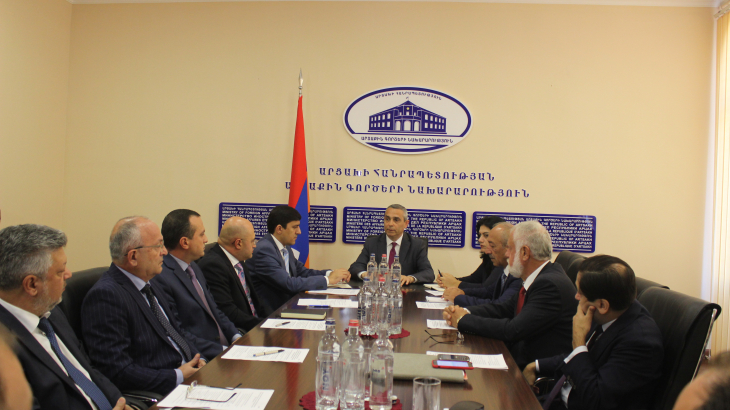 Խորհրդակցություն ԱԳՆ կենտրոնական ապարատի և Արցախի ներկայացուցիչների մասնակցությամբ