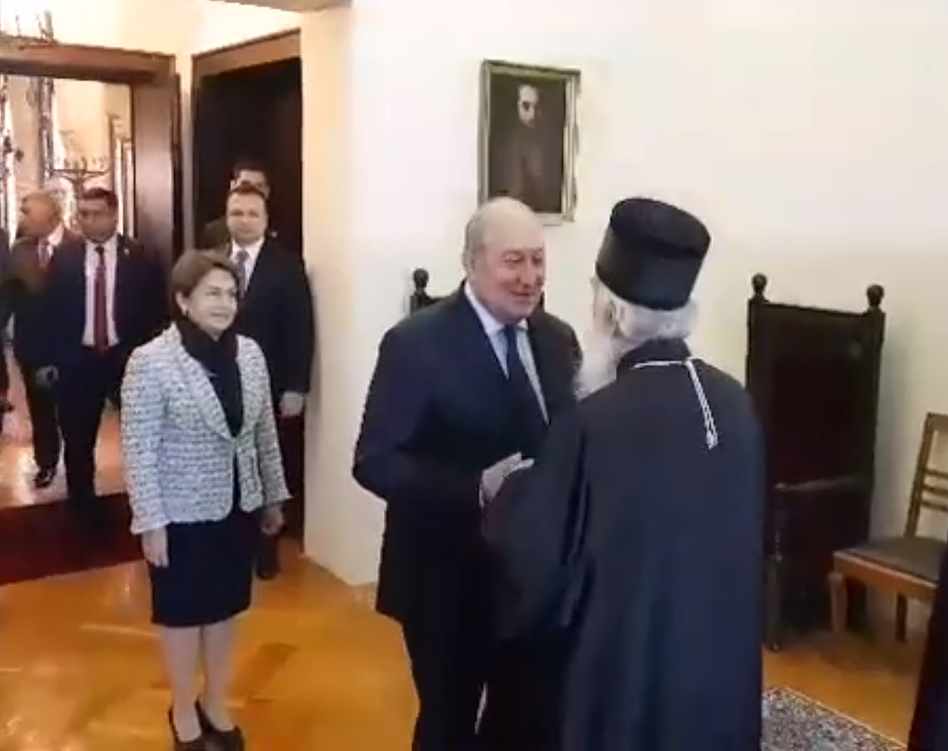 Նախագահ Արմեն Սարգսյանը հանդիպել է Բելգրադի պատրիարքի հետ