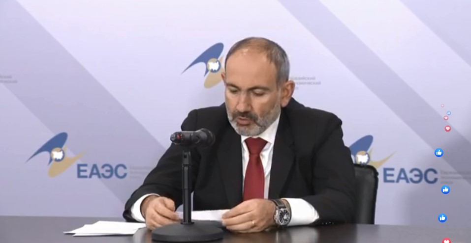 Ամփոփում ենք Եվրասիական միջկառավարական խորհրդի հերթական նիստի արդյունքները․ Փաշինյան