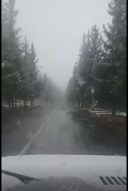 Ջերմուկում առատ ձյուն է տեղացել