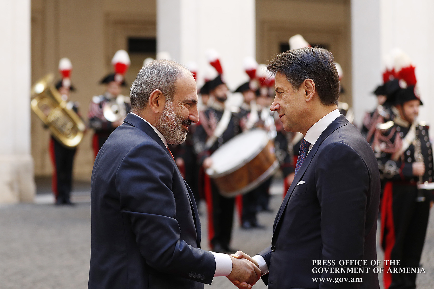 Հռոմում կայացել են Հայաստանի և Իտալիայի վարչապետների բարձր մակարդակի բանակցությունները. քննարկվել է երկկողմ և բազմակողմ օրակարգի հարցերի լայն շրջանակ