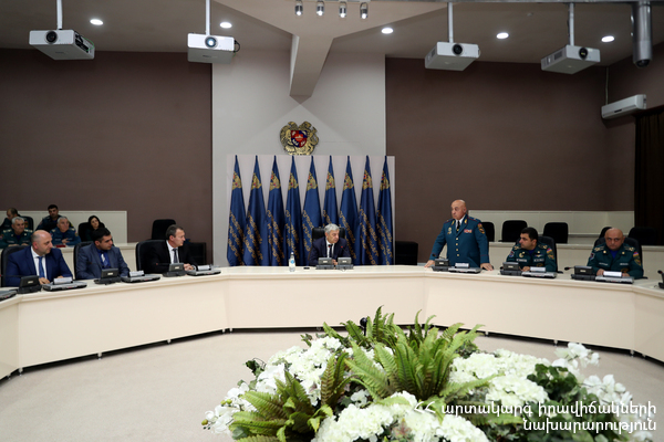 Ֆելիքս Ցոլակյանը ներկայացրել է Փրկարար ծառայության նորանշանակ տնօրենին