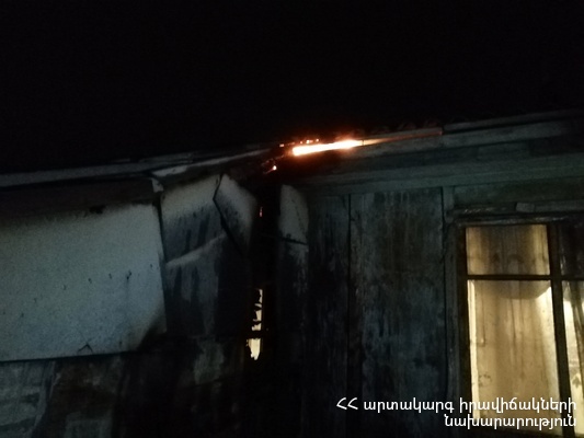 Հրդեհ Տաշիր քաղաքում