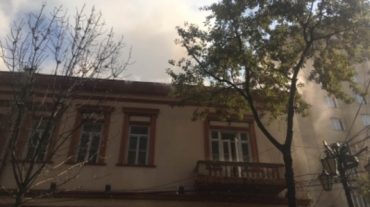 «Դոլմամա» ռեստորանի տանիքում բռնկված հրդեհը մարվել է
