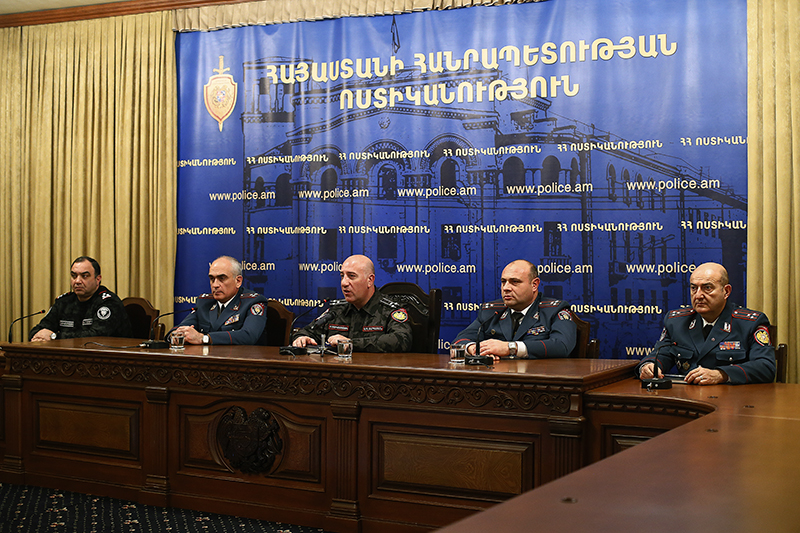 Արման Սարգսյանը ներկայացրել է ոստիկանության պետի նորանշանակ տեղակալներին