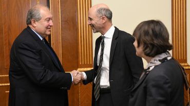 Արմեն Սարգսյանն ընդունել է Միջազգային ճգնաժամային խմբի ղեկավարին