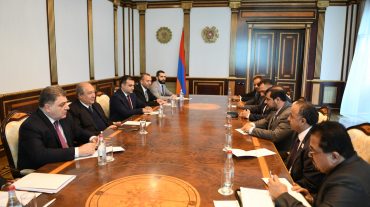 Նախագահն ընդունել է էմիրաթական Թավազուն տնտեսական խորհրդի պատվիրակությանը