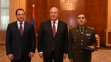 Արմեն Հարությունյանին շնորհվել է գեներալ-մայորի զինվորական կոչում