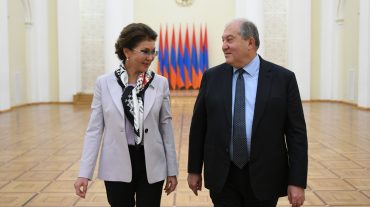 Արմեն Սարգսյանը հյուրընկալել է Դարիգա Նազարբաևային
