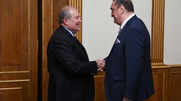 Ժամանակն է, որ Հայաստանն ու Վրաստանը համատեղ նախագծեր իրականացնեն. նախագահ Արմեն Սարգսյան