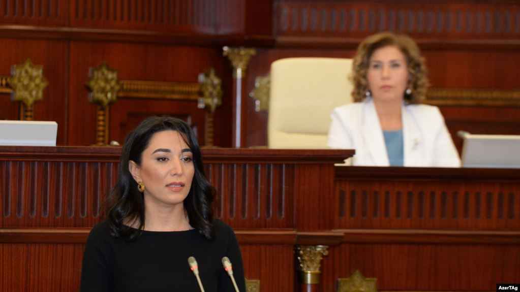 Ադրբեջանի իշխող ուժի փոխնախագահի կինը երկրի ՄԻՊ է ընտրվել
