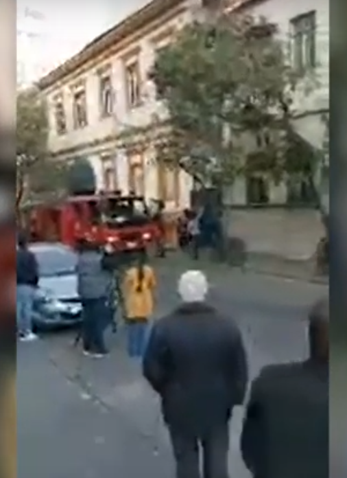 Այրվում է «Դոլմամա» ռեստորանի տանիքը
