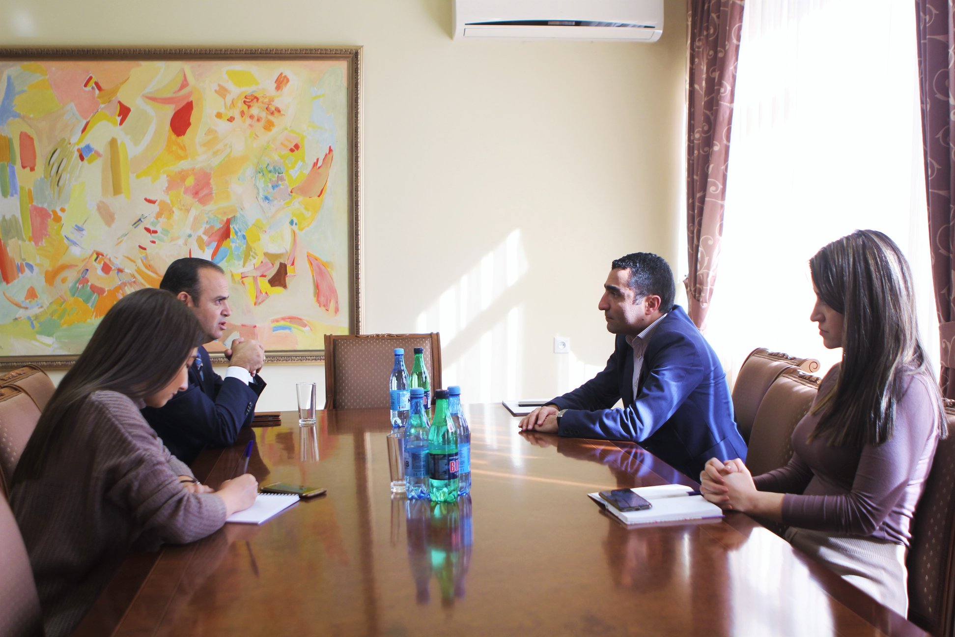Զարեհ Սինանյանը այցելել է Կոտայքի մարզ