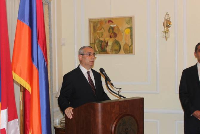 Ընդունելություն ԱՄՆ-ում ՀՀ դեսպանատանը՝ ի պատիվ Արցախի պատվիրակության
