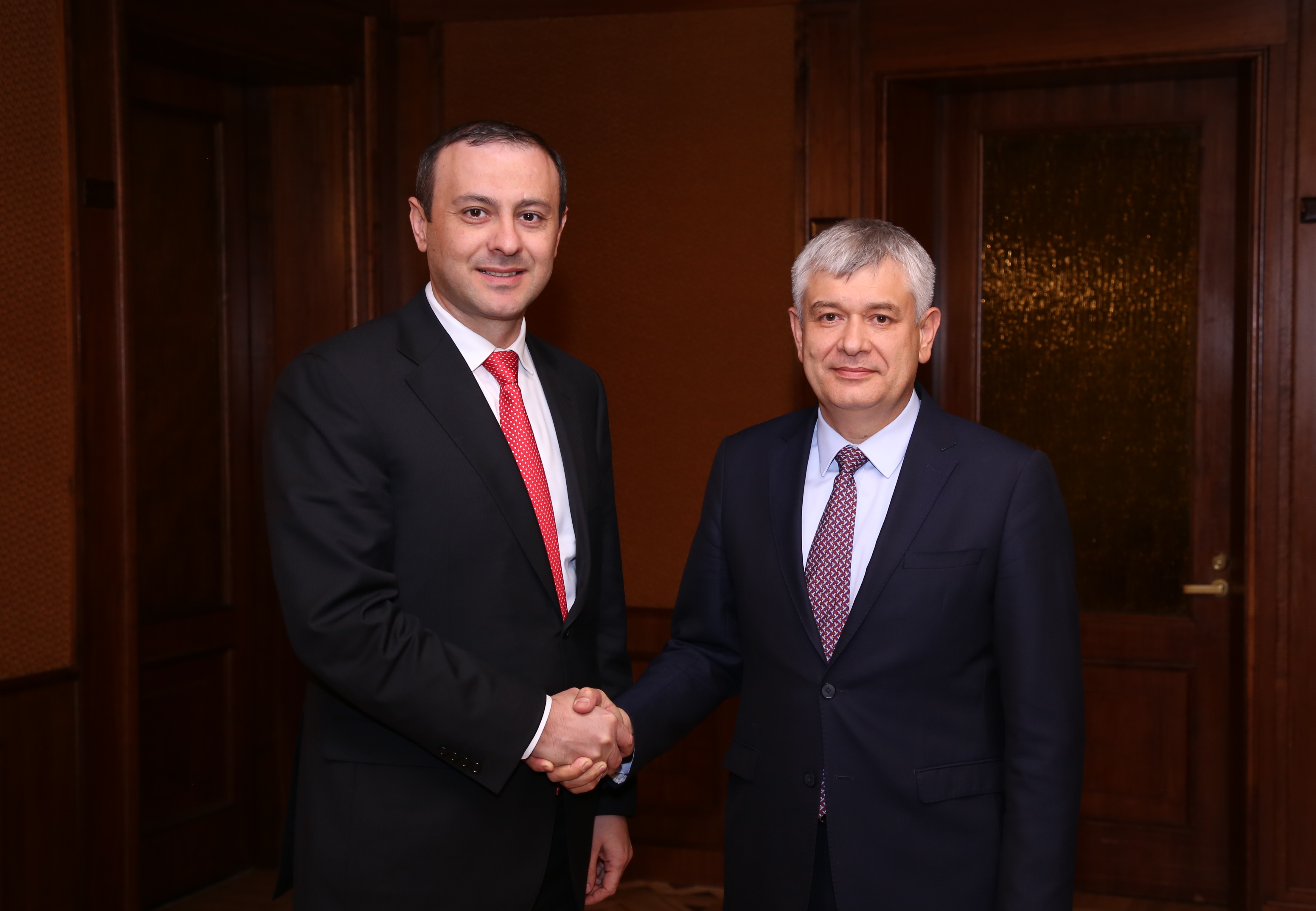 Արմեն Գրիգորյանը երկկողմ հանդիպում է ունեցել Ուզբեկստանի ԱԽ քարտուղար Վ․ Մահմուդովի հետ
