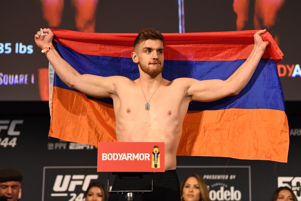 Էդմեն Շահբազյանը` UFC միջին քաշային կարգի հավակնորդների 10-րդ հորիզոնականում