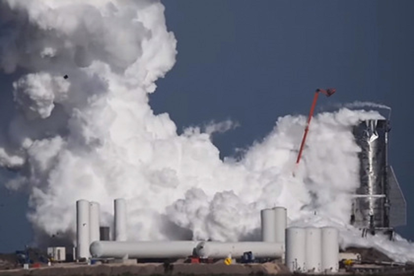 SpaceX-ի Starship տիեզերանավը պայթել է