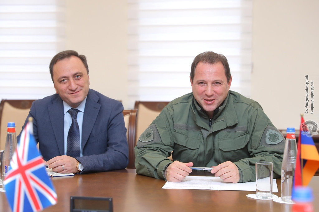 Դավիթ Տոնոյանն ընդունել է ՀՀ-ում ՄԹ դեսպանության գործերի ժամանակավոր հավատարմատարին
