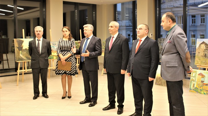 Արցախցի նկարիչները Մոսկվայում ցուցահանդես են ունեցել