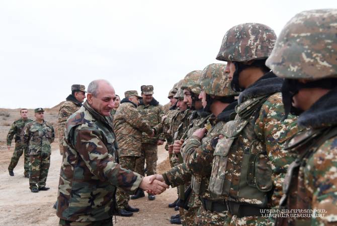 Բակո Սահակյանն այցելել է առաջնագիծ
