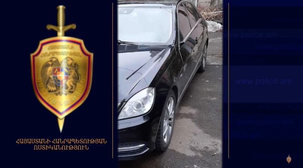 Հայտնաբերվել են Հայաստանում Վրաստանի դեսպանի դիվանագիտական Mercedes-ից գողացված հայելիները