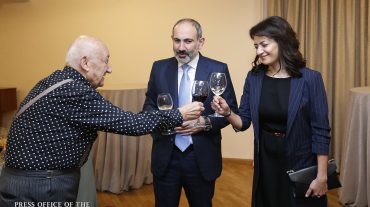 Նիկոլ Փաշինյանը ու Աննա Հակոբյանը ներկա են գտնվել Հովհաննես Չեքիջյանի հոբելյանին նվիրված համերգին