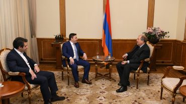 Արմեն Սարգսյանը հյուրընկալել է աշխարհահռչակ ջութակահար Մաքսիմ Վենգերովին