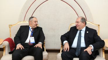 Ինչ են քննարկել Արմեն Սարգսյանը ու Կատարի գործարարների ասոցիացիայի ներկայացուցիչը