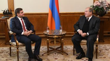 Նախագահ Սարգսյանն ընդունել է ԱԺ անկախ պատգամավոր Արման Բաբաջանյանին