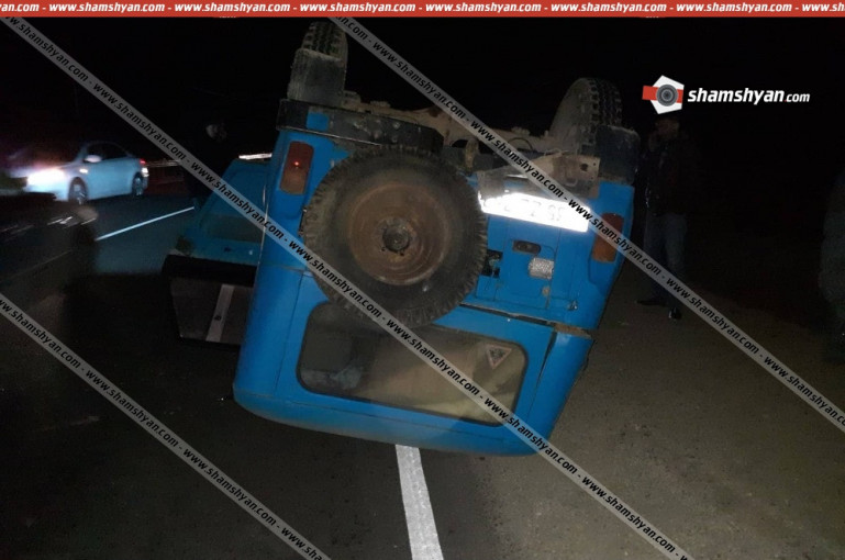 Տավուշում Nissan-ը հարվածել է УАЗ-ին, որից հետո Nissan–ի վարորդը դիմել է փախուստի. կան վիրավորներ