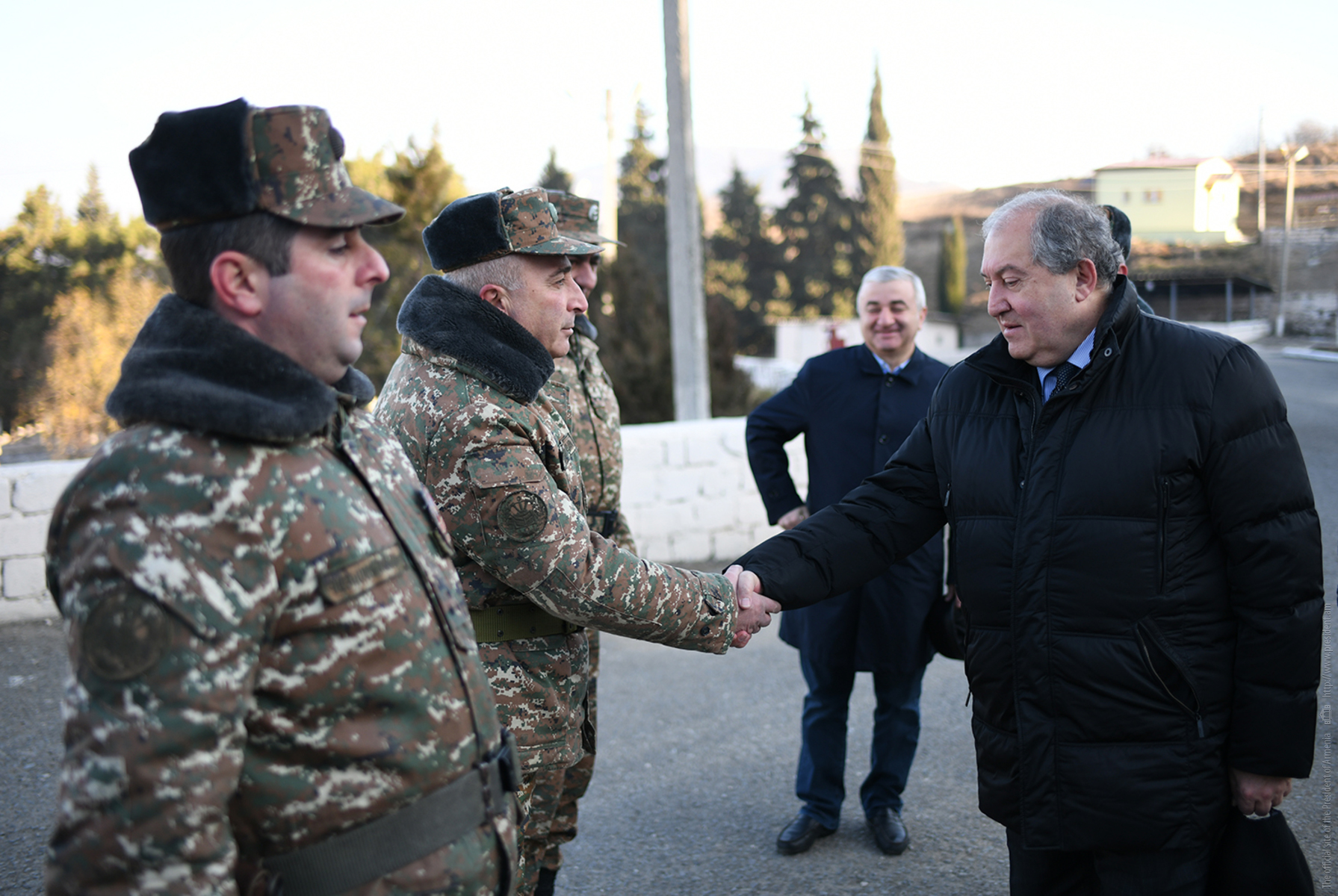 Զինվորները, որոնց հանդիպեցի, հպարտ են, որ ծառայում են Արցախում. ՀՀ նախագահ